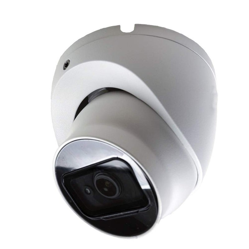 R-Tech كاميرا قبة خارجية/داخلية R-Tech بدقة 5 ميجابكسل 4 في 1 AHD/CVI/TVI/تناظرية مع رؤية ليلية بالأشعة تحت الحمراء ماتريكس - عدسة ثابتة 2.8 مم - بيضاء (تتطلب مسجل فيديو رقمي بدقة 5 ميجابكسل أو أعلى) - Image 1